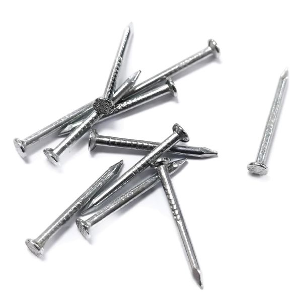 Galvanized round head smooth handle common iron nail BWG16X1” 1.65X25.4MM