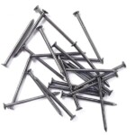 Polished round head smooth handle common iron nail BWG12X2” 2.8×50.8MM