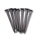 Polished round head smooth handle common iron nail BWG14X1” 2.1X25.4MM