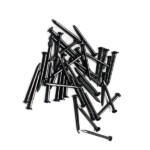 Polished round head smooth handle common iron nail BWG19X5/8” 1.05X16MM