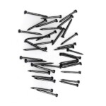 Polished round head smooth handle common iron nail BWG19X5/8” 1.05X16MM