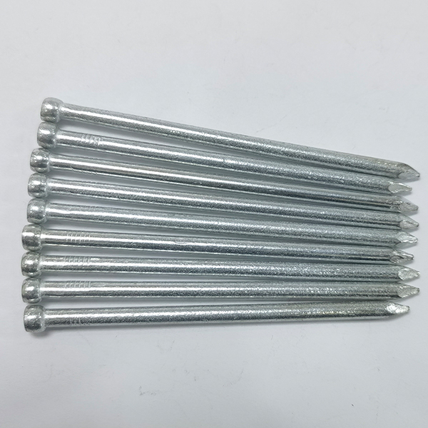 Galvanized smooth shank headless iron nail furniture nails BWG7X4” 4.6X101.6MM