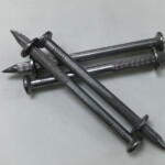 Mechanical galvanized steel shooting nails（5.0X80MM）