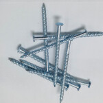 Galvanized screw shank half round cap iron nail common nails 4.8x90MM