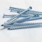 Galvanized screw shank half round cap iron nail common nails 4.8x90MM
