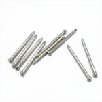 Electroplated nickel Brad head smooth shank headless iron nail furniture nails BWG11X1-3/4” 3.05x45MM