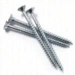 Galvanized White zinc plating Countersunk head  Chipboard screw  Fiberboard screw M5.5X75MM