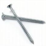 Galvanized White zinc plating Countersunk head  Chipboard screw  Fiberboard screw M5.5X75MM