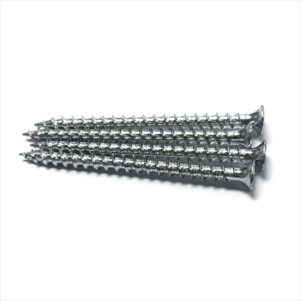Philips head (PH2) Galvanized White zinc plating Coarse teeth Drywall screw #8×2-1/2“”  4.2x63MM