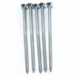 Galvanized White zinc plating Countersunk head Wood screw Chipboard screw  Fiberboard screw M5X100MM