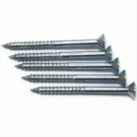 Galvanized White zinc plating Countersunk head Wood screw Chipboard screw  Fiberboard screw M5X60MM