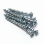 Galvanized White zinc plating Countersunk head Wood screw Chipboard screw  Fiberboard screw M5X60MM