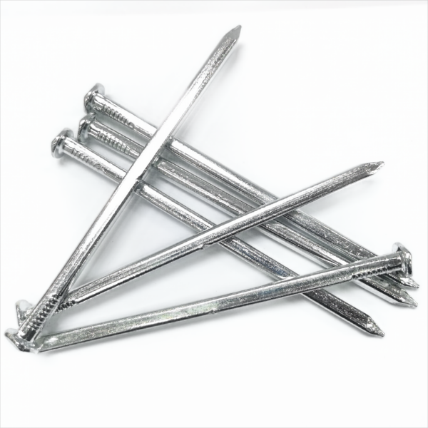 Galvanized tower cap,Rose head square boat nails BWG3X6” 6.5X152.4MM