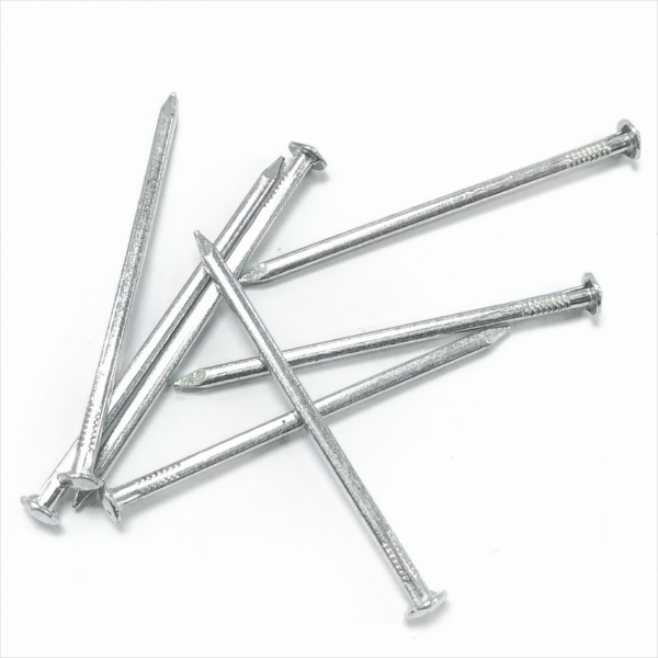 Galvanized tower cap,Rose head square boat nails BWG10X3” 3.4X76.2MM