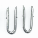 Galvanized barbed U Type nails  Fence staples(BWG9 x2”  3.76X50MM)