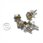 Galvanized Hexagonal self-drilling screws with washer 4.8x19MM  #10X3/4″