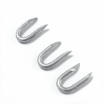 Hot-dip galvanized wire  U Type nails  Fence staples(BWG9”X 1″    3.76X25MM)