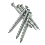 Galvanized round head fluted shank concrete nails  cement nails steel nails 3.0x50MM  2″