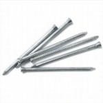 Galvanized panhead head fluted shank concrete nails  cement nails steel nails 3.4x75MM  3″