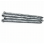 Galvanized panhead head fluted shank concrete nails  cement nails steel nails 3.4x75MM  3″