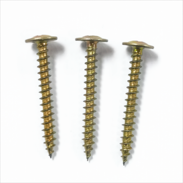 Galvanized Yellow zinc plating Truss Head Self Drilling Screw    #8X1-1/2 ”   4.2x38MM