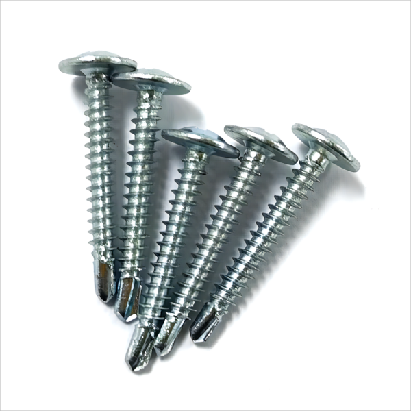 Galvanized Truss Head Self Drilling Screw    #8X1-1/4 ”   4.2x32MM